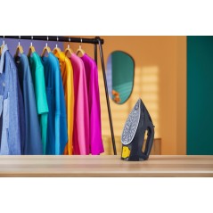 Philips Azur 7000 Series DST7060 Steam Iron 3000W - Powerful Performance & Effortless Wrinkle Removal - Yellow